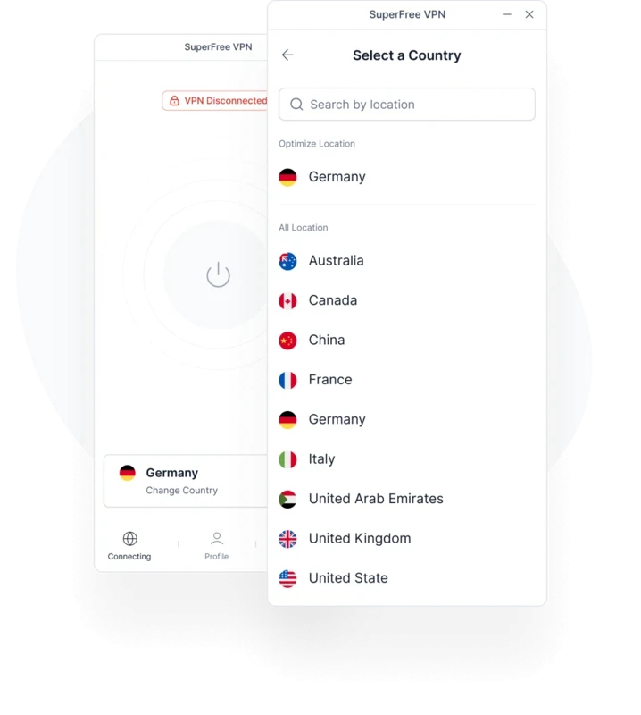 SuperFree VPN — Screenshot 3